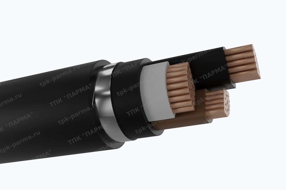 Фотография провода Кабель ПвБбШв 3х35 - 3кВ