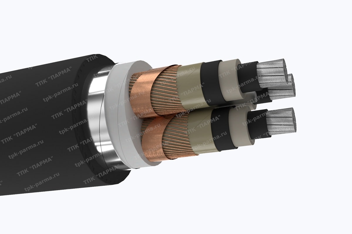 Кабель АПвБВнг(A)-LS 3х70/25 - 35кВ